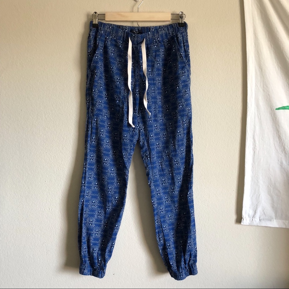 Madewell Ikat Inspired Joggers / Track Pants